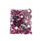 John Bead Acrylic Round Flat Back Rhinestones, 10mm
